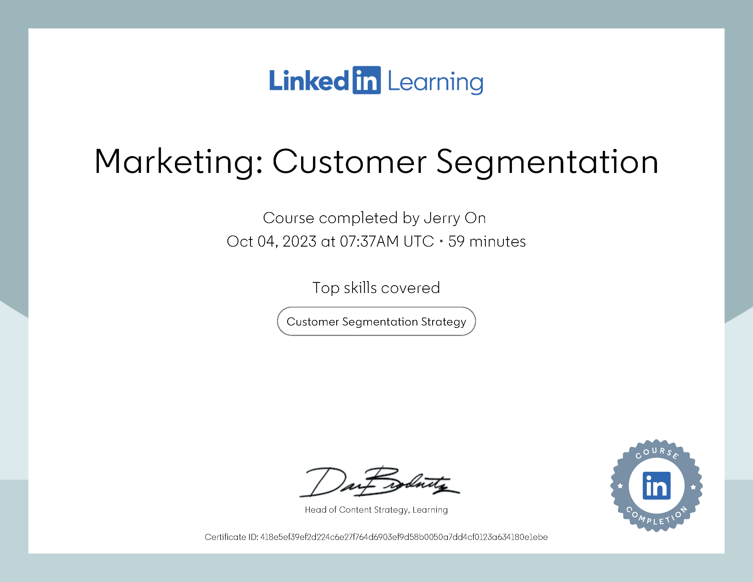 Customer Segmentation