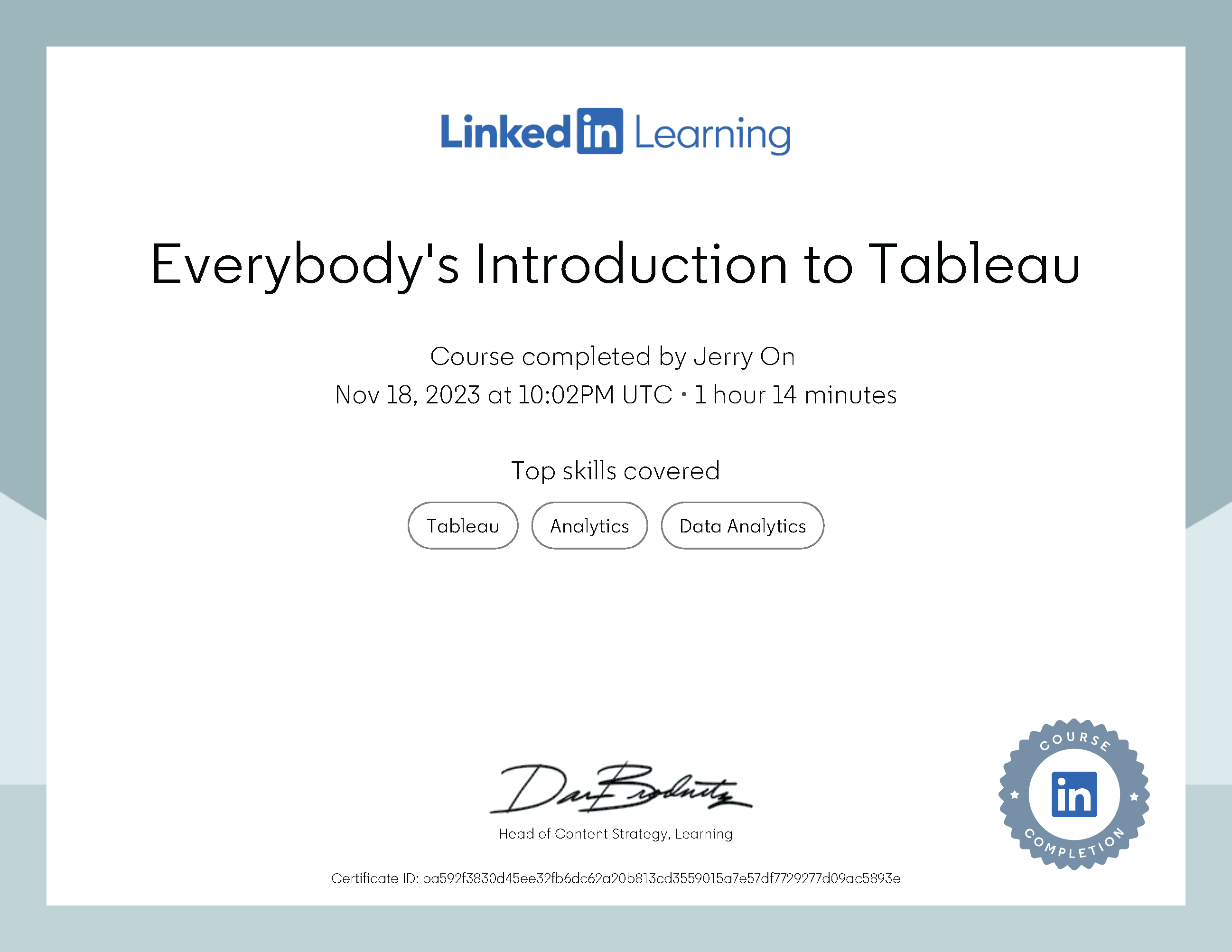 Introduction to Tableau